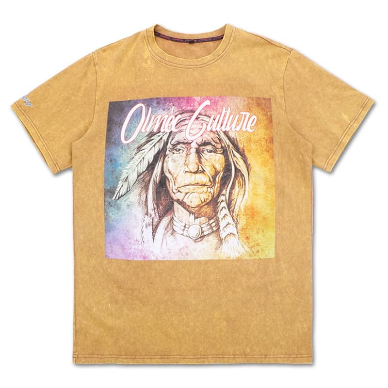 Vintage Wash "Olmec Culture" Graphic T-Shirt